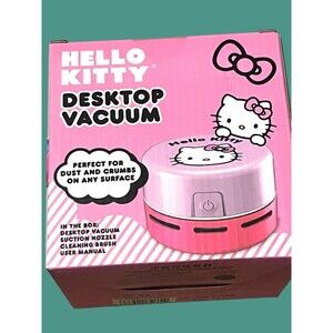 Sanrio Hello Kitty Desktop Vacuum Battery Powered Compact Handheld New Cute Gift
